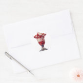 Strawberry Sundae Ronde Sticker (Envelop)