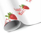 Strawberry Sweeat Cadeaupapier (Rol Hoek)