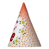 Strawberry Sweet ONE eerste verjaardag Feesthoedjes (Rechts)