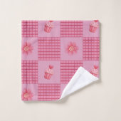 Strawberry Sweetheart Patchwork (Gant de toilette)