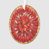 Strawberry Tart Ornament (voorkant)