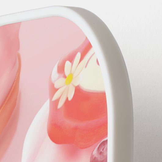 Strawberry Tart Ping Pong Paddle (Links Detail)