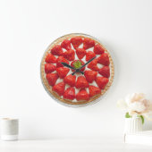 Strawberry Tart Wall klok (Huis)
