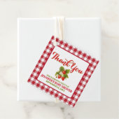 Strawberry Theme Baby shower Bedankt Bedankjes Labels (In situ)
