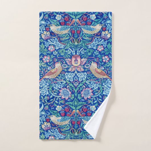 Strawberry Thief 3couleurs, William Morris (Serviette à main)