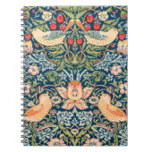 Strawberry Thief Artiste William Morris Carnet (Devant)