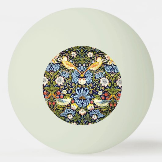 Strawberry Thief, bekend patroon, Pingpongballen (Voorkant)