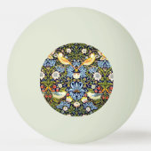 Strawberry Thief, bekend patroon, Pingpongballen (Achterkant)