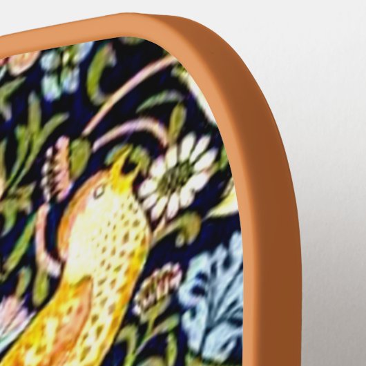 Strawberry Thief, beroemd patroon, Pickleball Paddle (Links Detail)