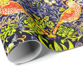 Strawberry Thief Birds William Morris Cadeaupapier (Rol Hoek)