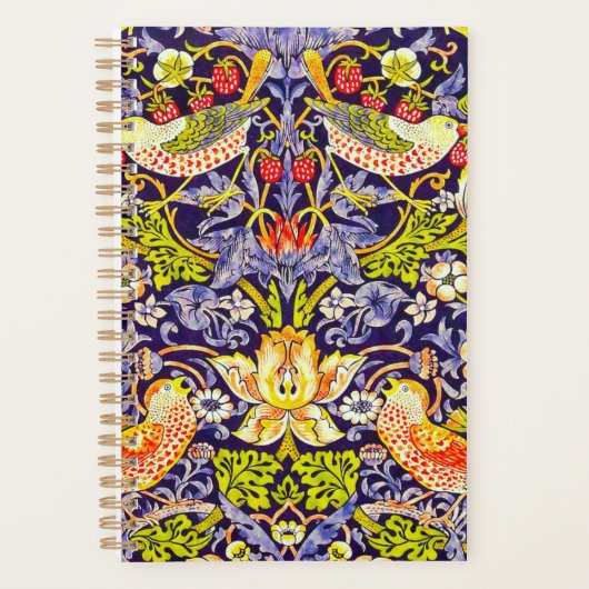 Strawberry Thief Birds William Morris Planner (Voorkant)
