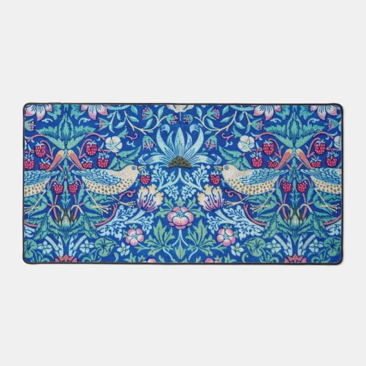 Strawberry Thief Blue, William Morris (Recto)