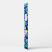 Strawberry Thief Blue, William Morris Case-Mate iPhone Case (Achterkant / Rechts)