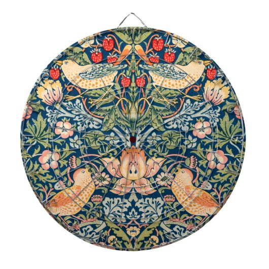 Strawberry Thief (door William Morris) Dartbord (Voorkant)