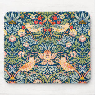 Strawberry Thief (door William Morris) Muismat