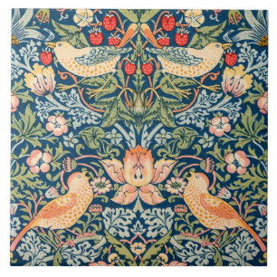 Strawberry Thief (door William Morris) Tegeltje