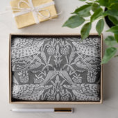 Strawberry Thief Gray, William Morris Tissuepapier (Geschenk)