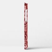 Strawberry Thief Maroon, William Morris Case-Mate iPhone Case (Achterkant / Links)