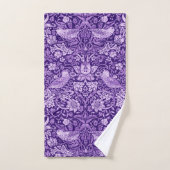 Strawberry Thief Purple, William Morris (Serviette à main)