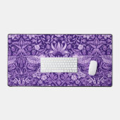 Strawberry Thief Purple, William Morris (Clavier et souris)