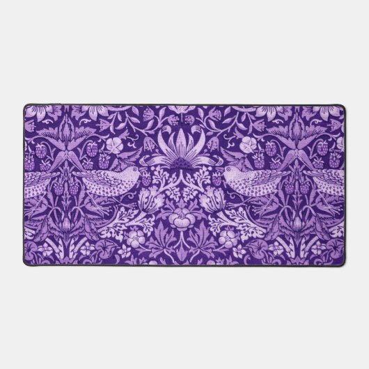 Strawberry Thief Purple, William Morris (Recto)