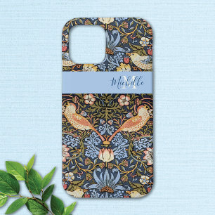 Strawberry Thief Textile William Morris iPhone 12 Pro Hoesje