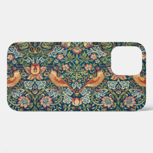 Strawberry Thief van William Morris iPhone 12 Hoesje