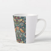 Strawberry Thief van William Morris Latte Mok (Rechts)
