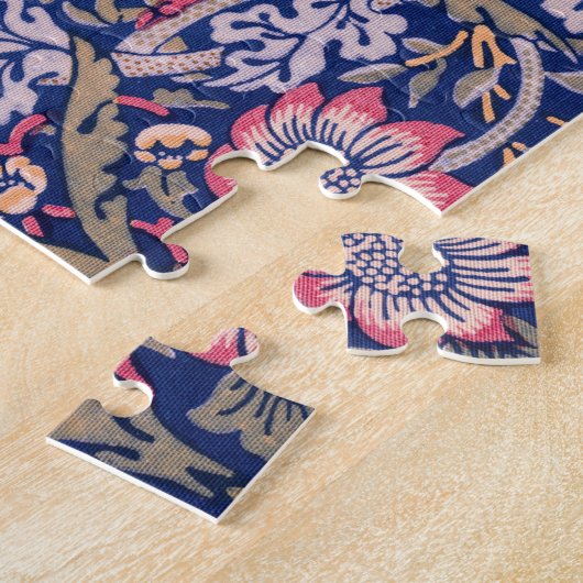 Strawberry Thief van William Morris Legpuzzel (Zijkant)