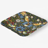 Strawberry Thief van William Morris Papieren Bordje (Gebogen)