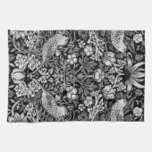 Strawberry Thief van William Morris Theedoek (Horizontaal)