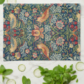 Strawberry Thief van William Morris Theedoek (Gevouwen)