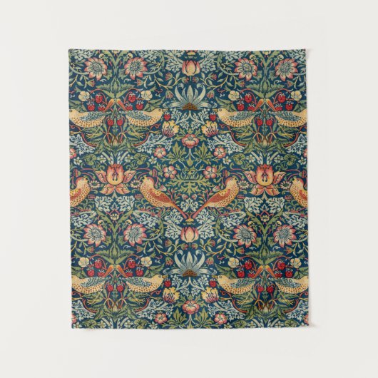 Strawberry Thief van William Morris Wandkleed (Voorkant)