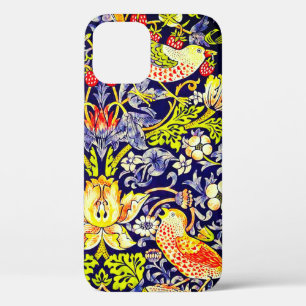 Strawberry Thief Vogels William Morris iPhone 12 Hoesje