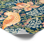 Strawberry Thief, William Morris 1834-1896 -Small Poster (Hoek)