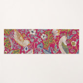 Strawberry Thief, William Morris Briefkaart Yogamat (Voorkant (horizontaal))