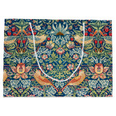 Strawberry Thief, William Morris Grand sac cadeau (Dos)