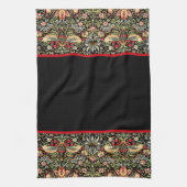 Strawberry Thief William Morris Kitchen Towel Theedoek (Verticaal)