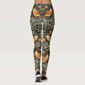 Strawberry Thief WIlliam Morris Leggings (Achterkant)