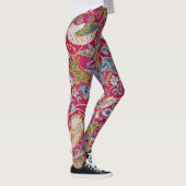 Strawberry Thief William Morris Leggings (Rechts)