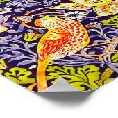 Strawberry Thief William Morris Poster (Hoek)