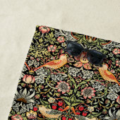 Strawberry Thief William Morris Strandlaken (In situ)