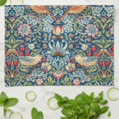 Strawberry Thief William Morris Theedoek (Gevouwen)