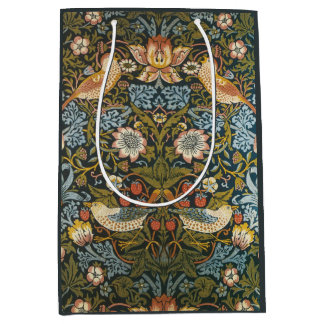 Strawberry Thieves by William Morris, Vintage Art Medium Cadeauzakje