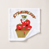 Strawberry Time ! (Gant de toilette)