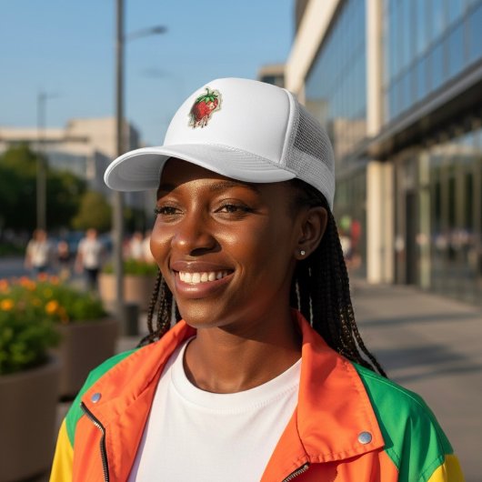 Strawberry Trucker Hat Pet