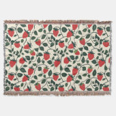 Strawberry Vine Pattern Deken (Voorkant)