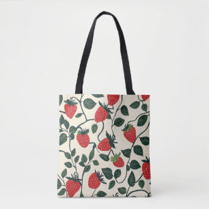 Strawberry Vine Pattern Draagtas