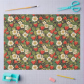 Strawberry Vine Pattern Tissuepapier (Craft)