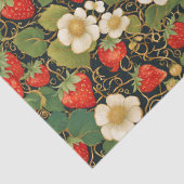 Strawberry Vine Pattern Tissuepapier (Detail)